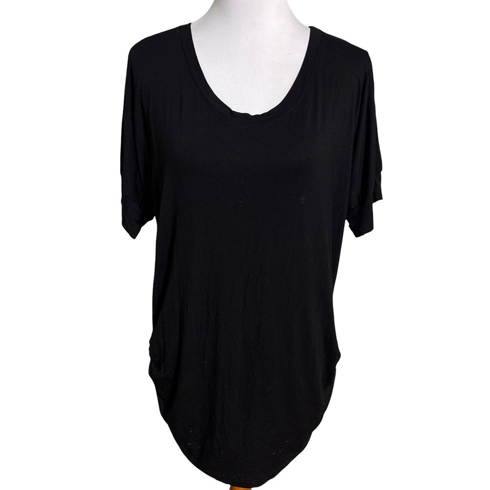 Olivia Moon Black Tunic Top